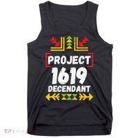Official 1619 Project Black History Month Tank Top thumb 0