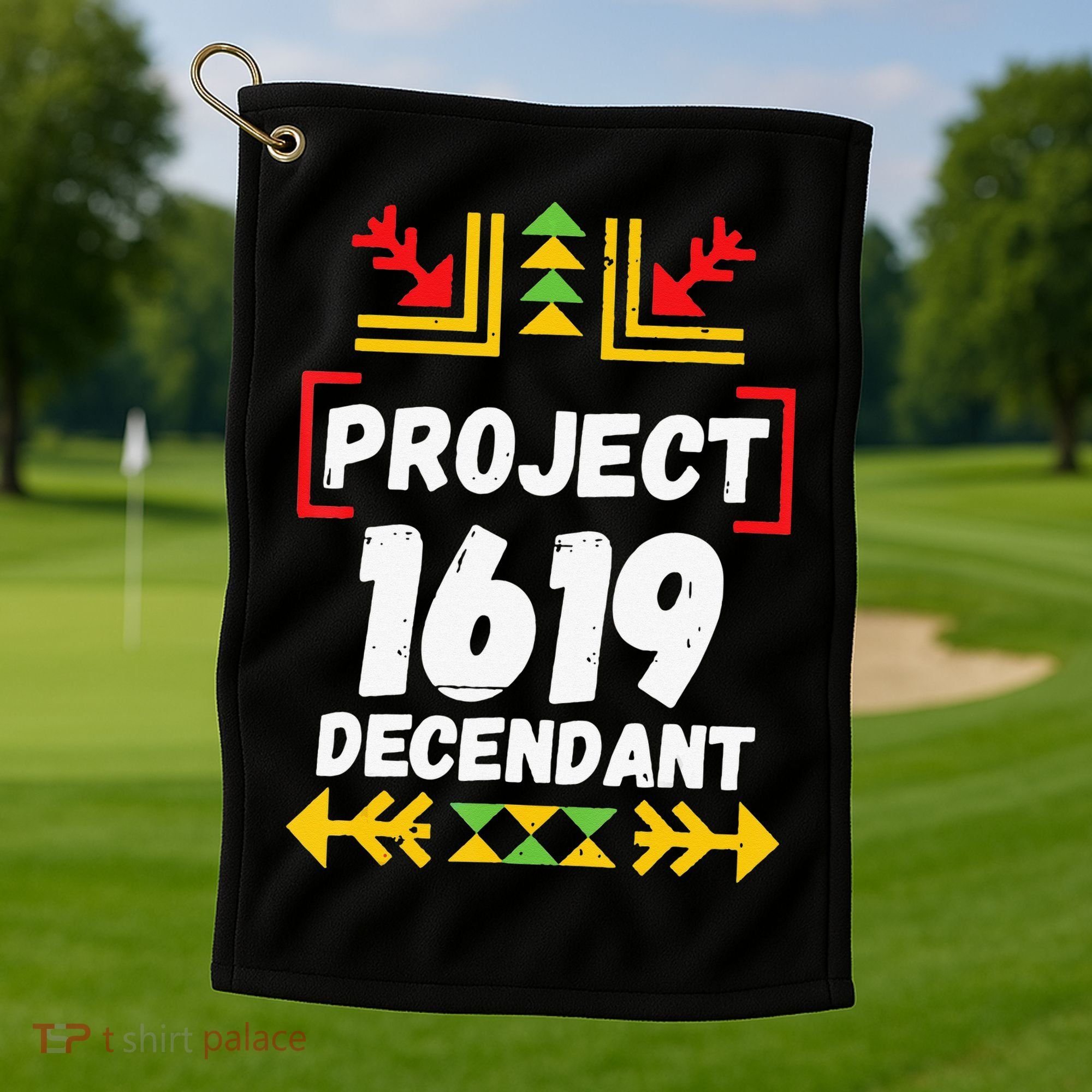 Official 1619 Project Black History Month Golf Towel