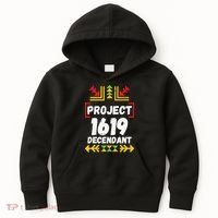 Official 1619 Project Black History Month Kids Hoodie thumb 0