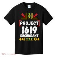 Official 1619 Project Black History Month Kids T-Shirt thumb 0