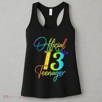 Officenager 13 Years Old 13th Birthday Gifts Women's Tank Top thumb 3