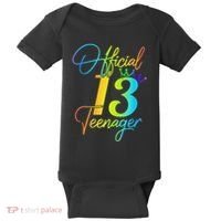 Officenager 13 Years Old 13th Birthday Gifts Baby Bodysuit thumb 0