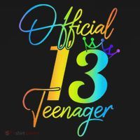 Officenager 13 Years Old 13th Birthday Gifts Baby Bodysuit thumb 2