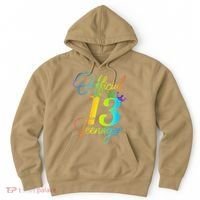 Officenager 13 Years Old 13th Birthday Gifts Hoodie thumb 0