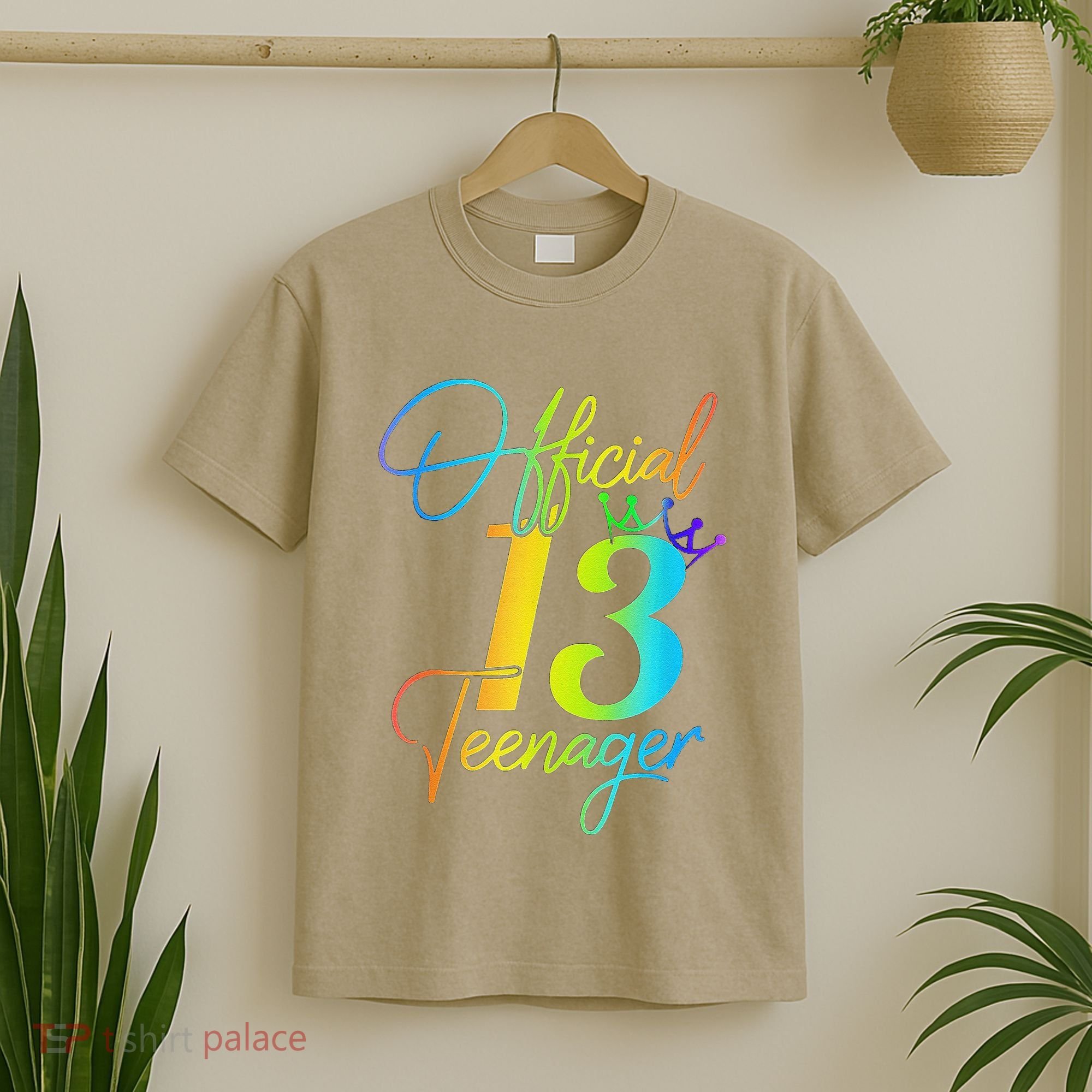 Officenager 13 Years Old 13th Birthday Gifts T-Shirt