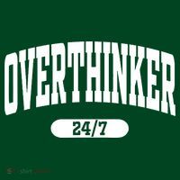 Overthinker 24/7 Funny Over Think Thinking Visor thumb 3