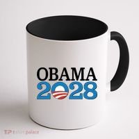 Obama 2028 Logo Coffee Mug thumb 1