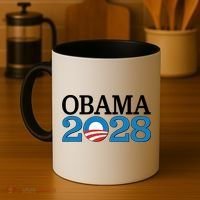 Obama 2028 Logo Coffee Mug thumb 4