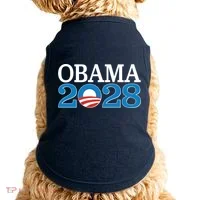 Obama 2028 Logo Doggie Tank thumb 0