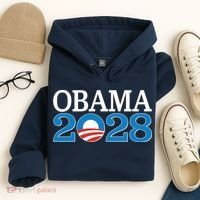 Obama 2028 Logo Hoodie thumb 4