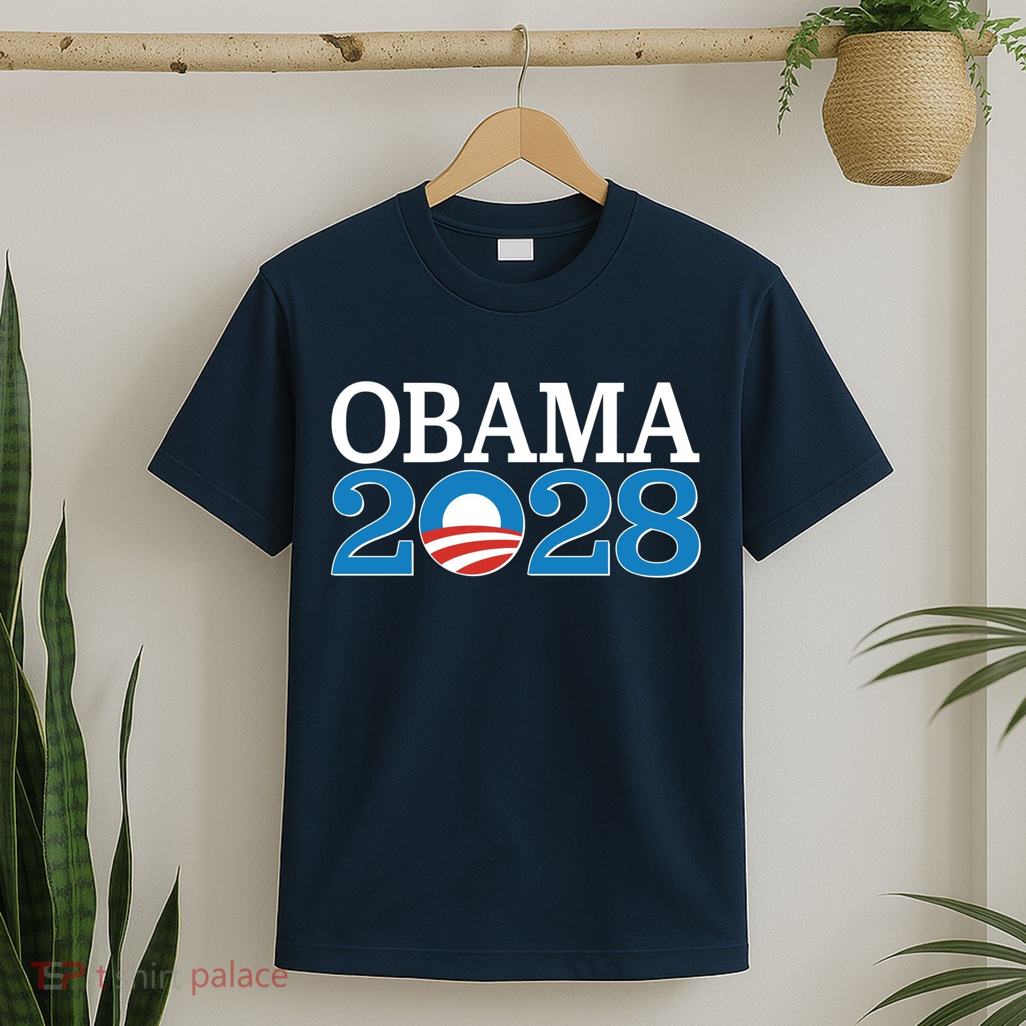 Obama 2028 Logo T-Shirt