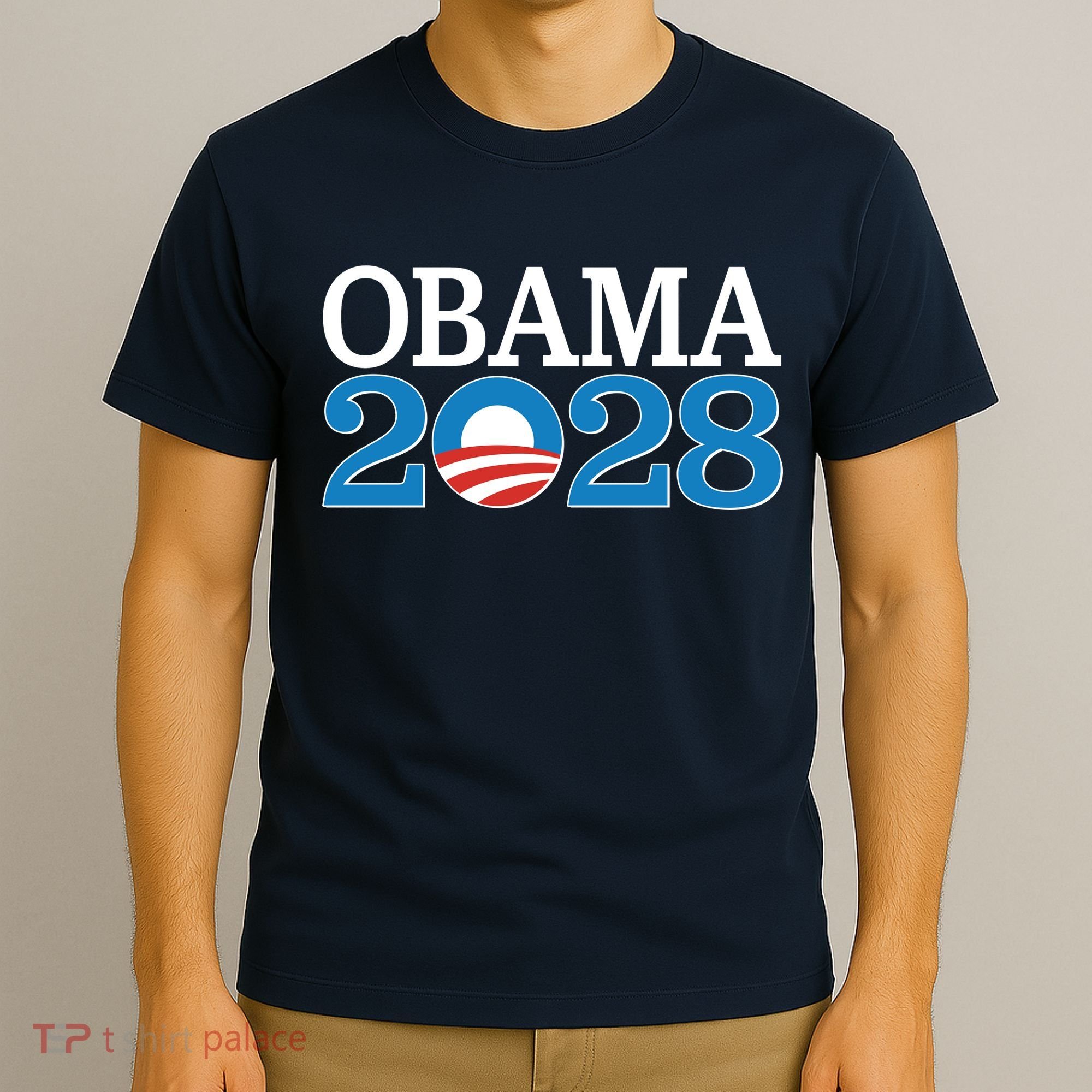 Obama 2028 Logo T-Shirt