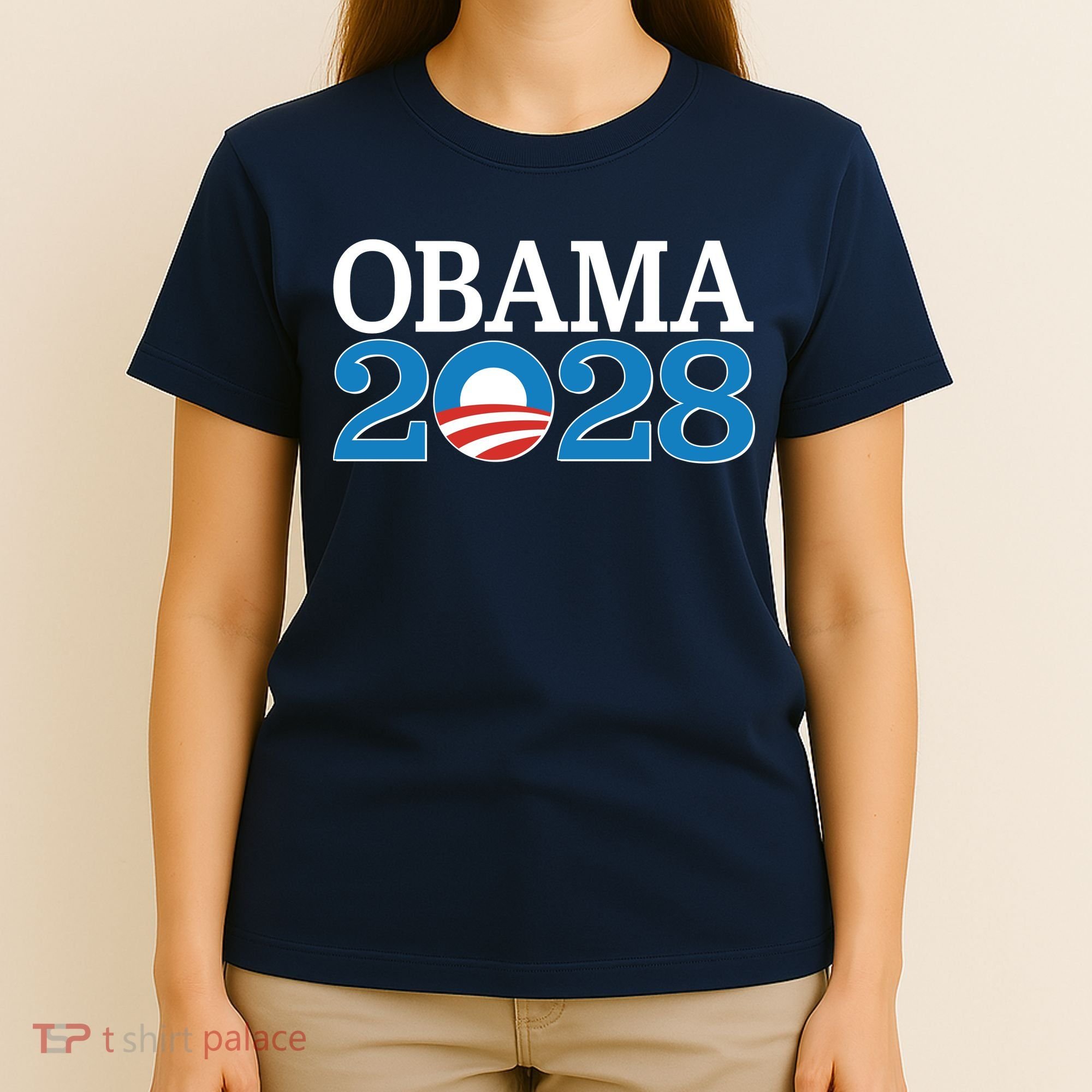 Obama 2028 Logo T-Shirt