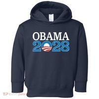 Obama 2028 Logo Toddler Hoodie thumb 0