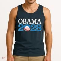 Obama 2028 Logo Tank Top thumb 3
