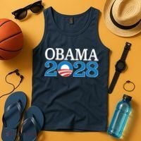 Obama 2028 Logo Tank Top thumb 4