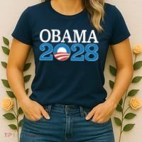 Obama 2028 Logo Women's T-Shirt thumb 2