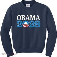 Obama 2028 Logo Kids Sweatshirt thumb 0