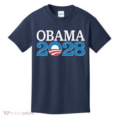 Obama 2028 Logo Kids T-Shirt