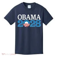 Obama 2028 Logo Kids T-Shirt thumb 0