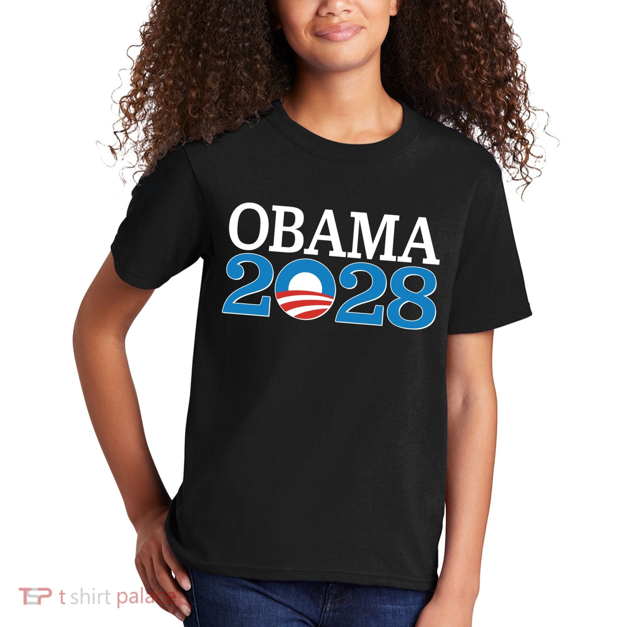 Obama 2028 Logo Kids T-Shirt