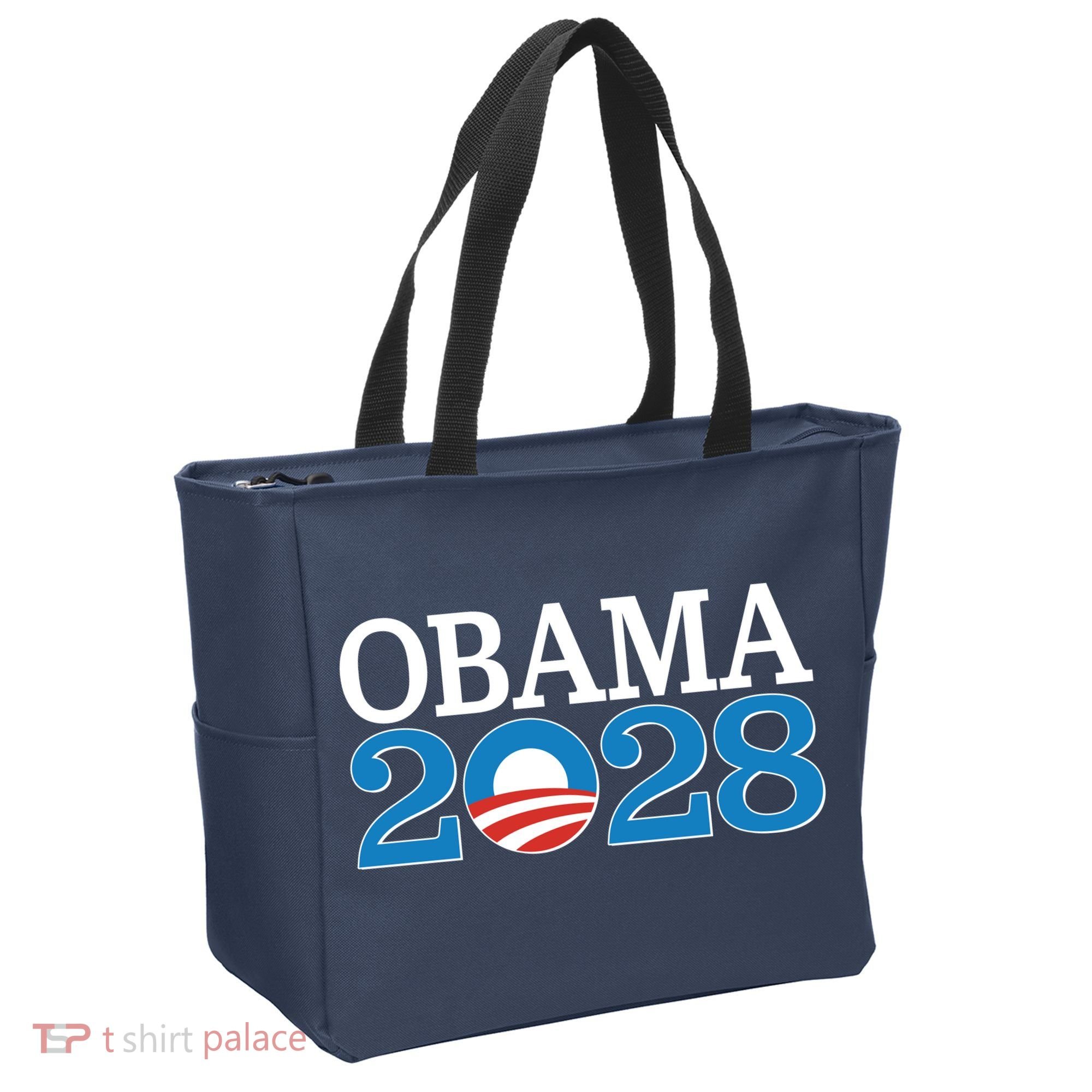Obama 2028 Logo Tote Bag