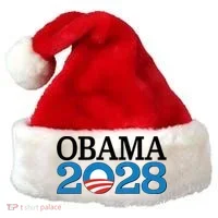 Obama 2028 Logo Santa Hat thumb 0