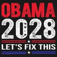 Obama 2028 Lets Fix This Bucket Hat thumb 4