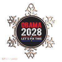 Obama 2028 Lets Fix This Ornament thumb 0