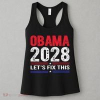 Obama 2028 Lets Fix This Women's Tank Top thumb 3