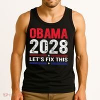 Obama 2028 Lets Fix This Tank Top thumb 3