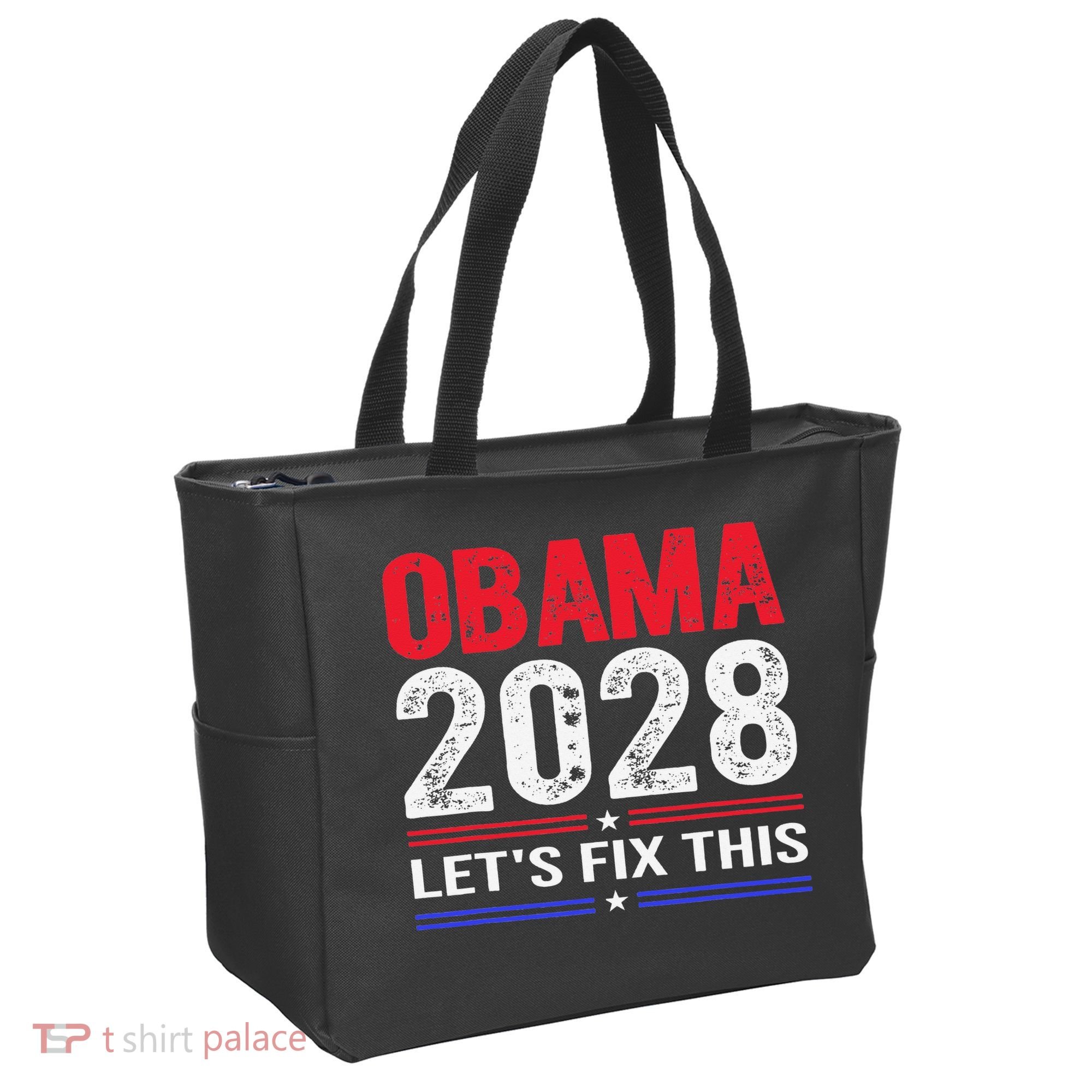 Obama 2028 Lets Fix This Tote Bag