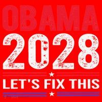 Obama 2028 Lets Fix This Santa Hat thumb 1