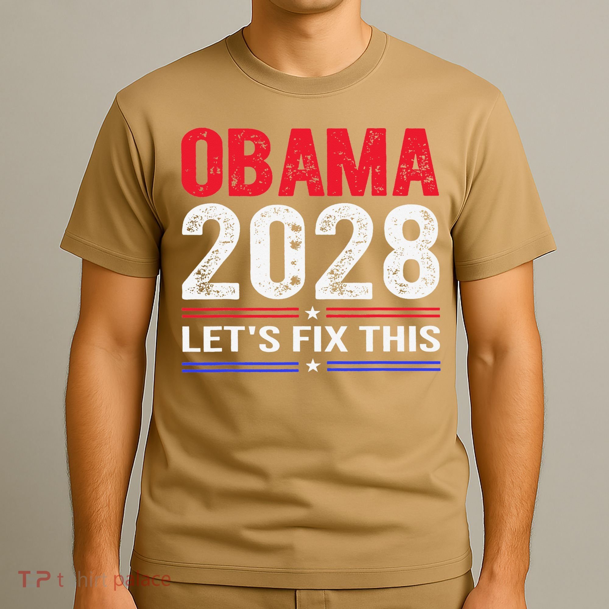 Obama 2028 Lets Fix This T-Shirt