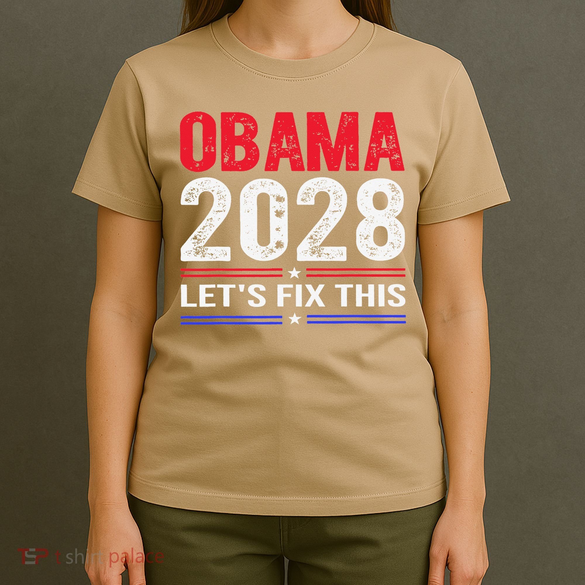 Obama 2028 Lets Fix This T-Shirt