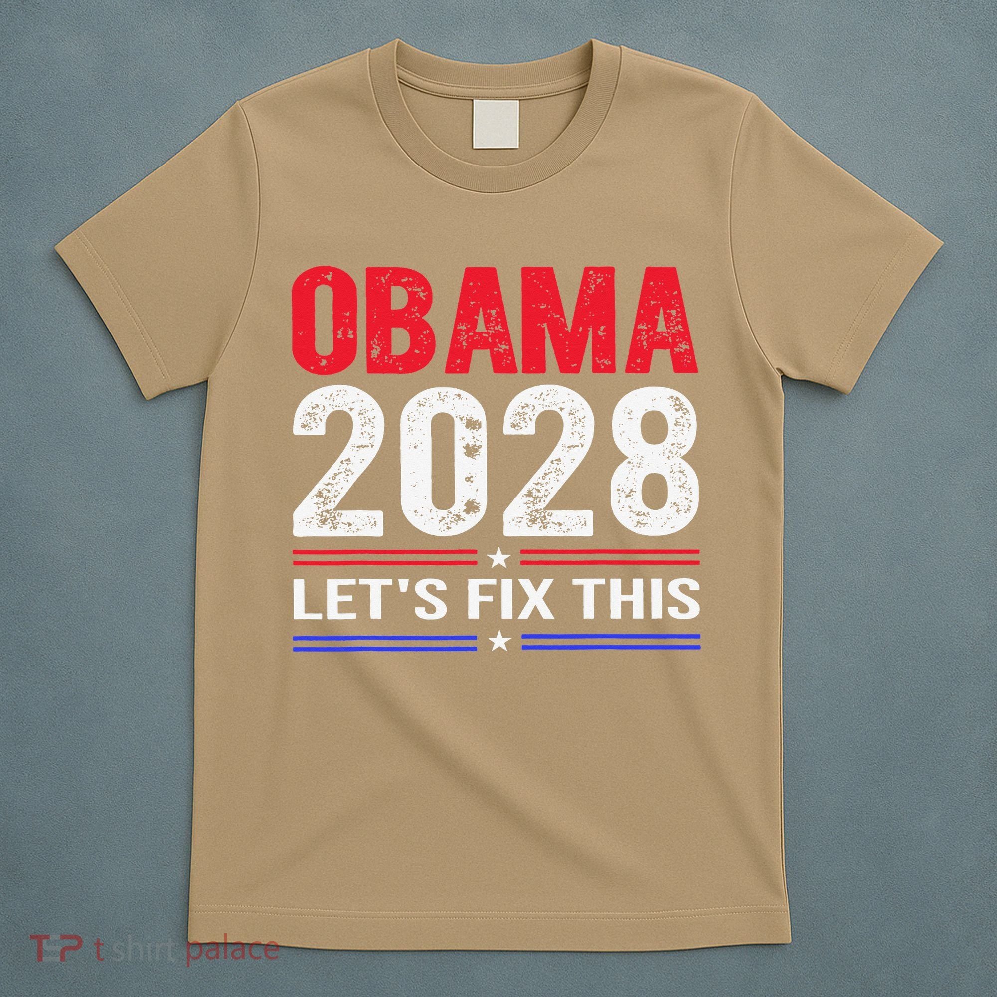 Obama 2028 Lets Fix This T-Shirt