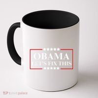 Obama 2028 Let’s Fix This Coffee Mug thumb 0