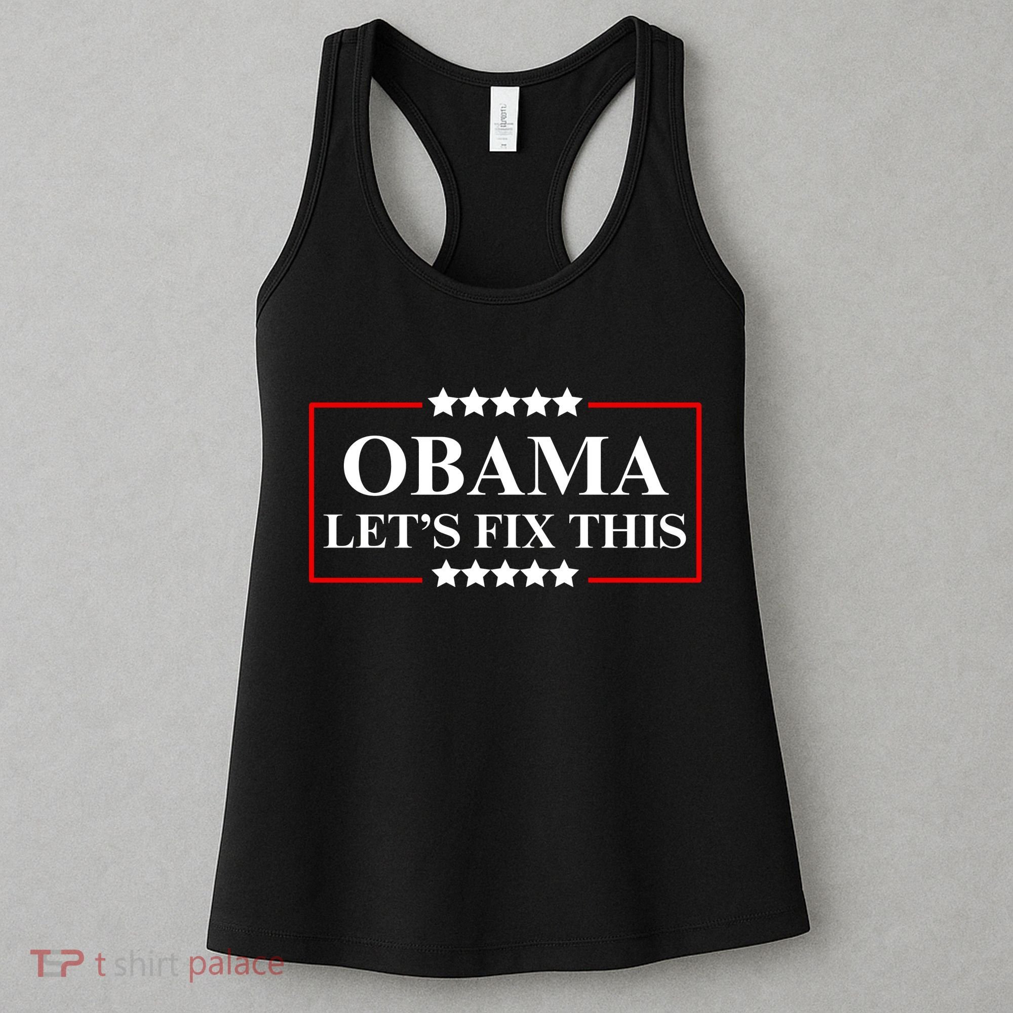 Obama 2028 Let’s Fix This Women's Tank Top