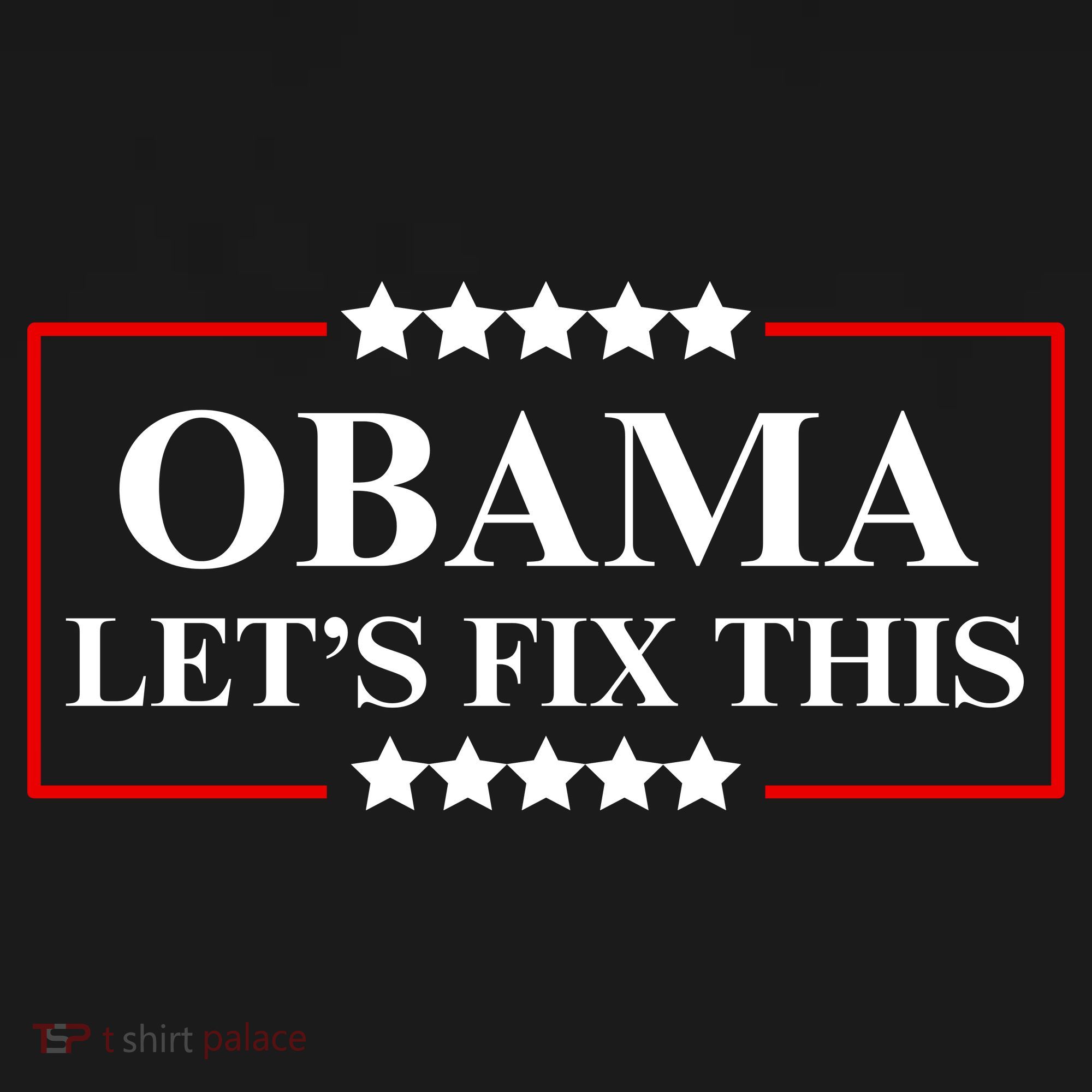Obama 2028 Let’s Fix This Tank Top