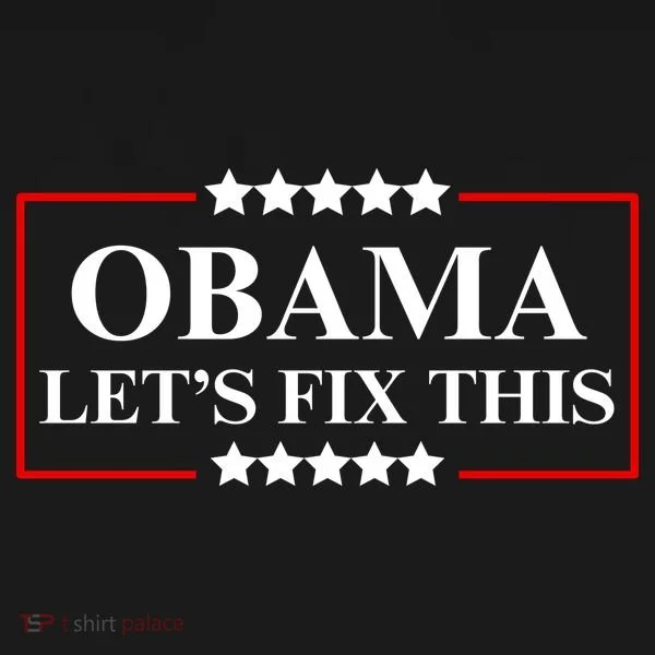 Obama 2028 Let’s Fix This Toddler T-Shirt