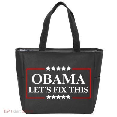 Obama 2028 Let’s Fix This Tote Bag