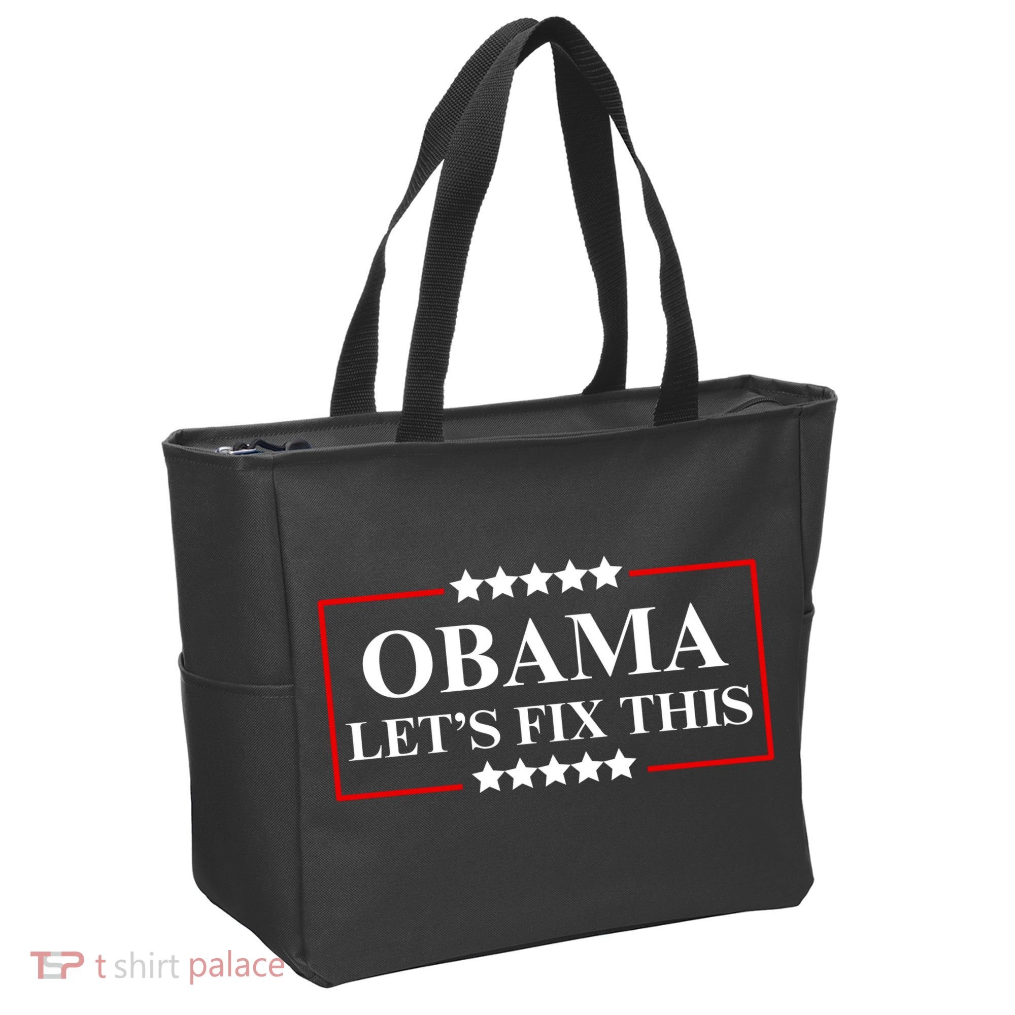 Obama 2028 Let’s Fix This Tote Bag