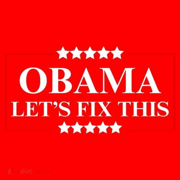 Obama 2028 Let’s Fix This Santa Hat