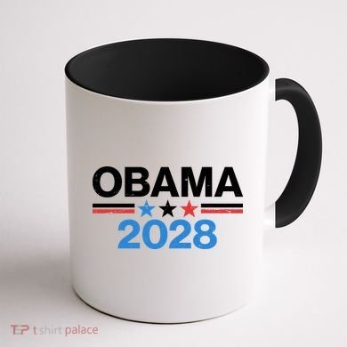 Obama 2028 Coffee Mug back
