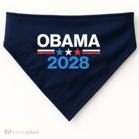Obama 2028 USA-Made Doggie Bandana thumb 0