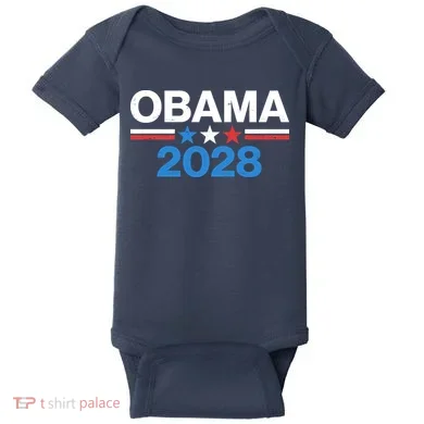 Obama 2028 Baby Bodysuit