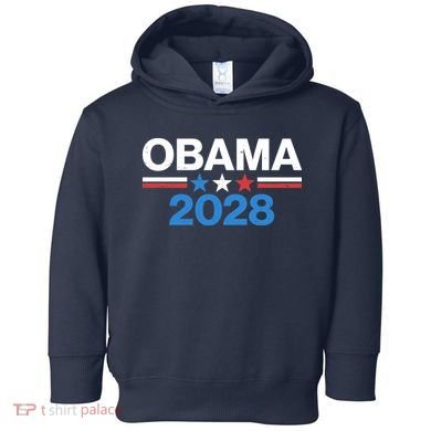Obama 2028 Toddler Hoodie