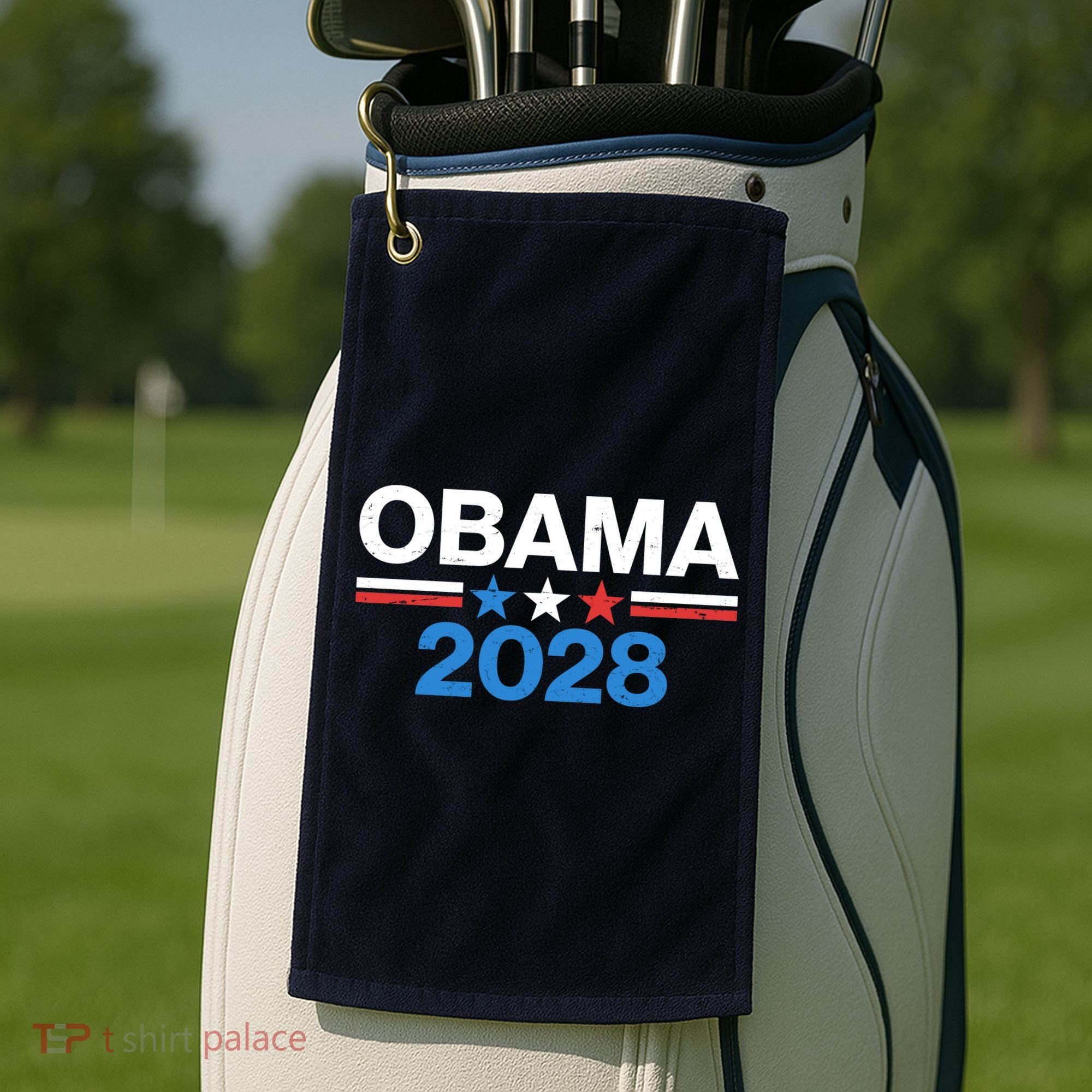 Obama 2028 Golf Towel