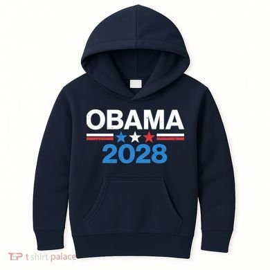 Obama 2028 Kids Hoodie