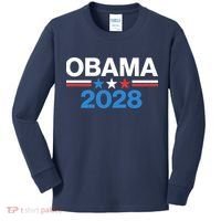 Obama 2028 Kids Long Sleeve Shirt thumb 0